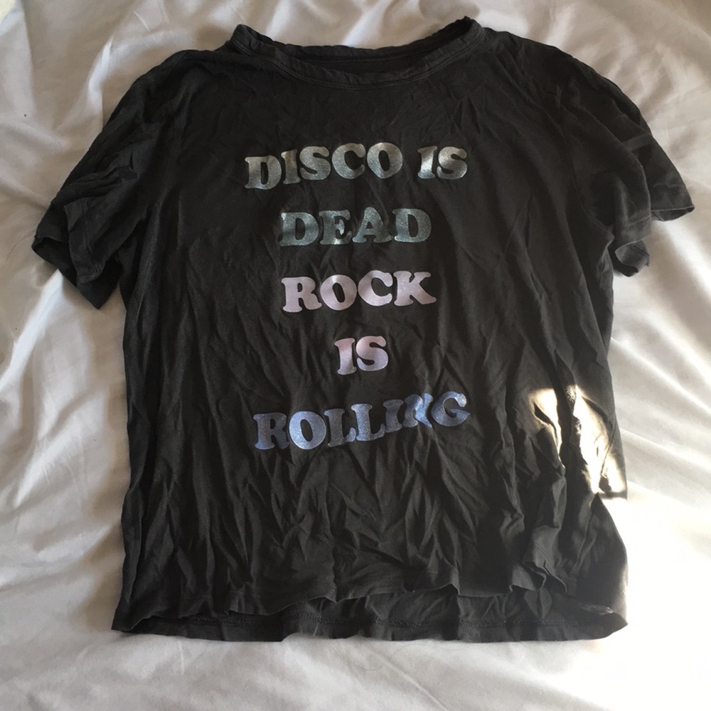 Disco crop top